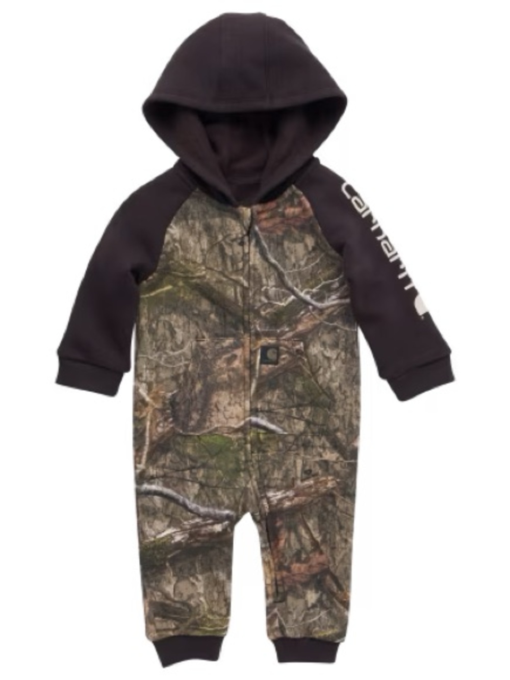 Carhartt Camo Hooded Front Zip Coverall